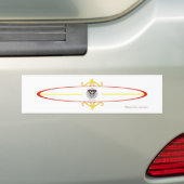 Wahnyo Style Surfboard Bumpersticker (Op auto)