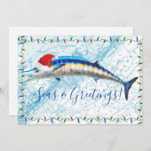 Wahoo Flat Holiday Kaart (Voorkant / Achterkant)