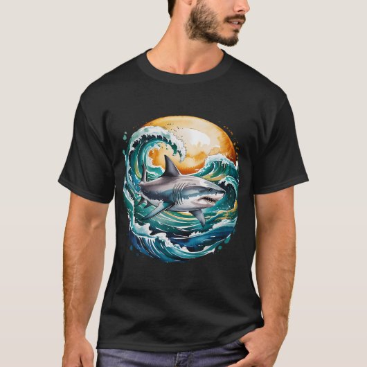 Wahoo vis t-shirt (Voorkant)