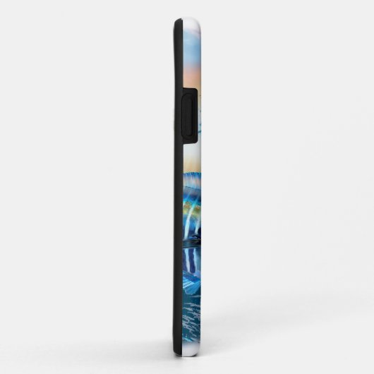 Wahoo vissen print op je telefoon Case-Mate iPhone case (Achterkant/rechts)