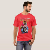 WahooMorris_01 voor donkere T's T-shirt (Voorkant volledig)