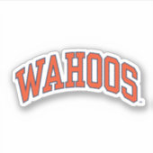 WAHOOS STICKER (Voorkant)