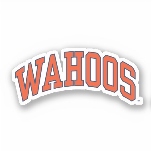 WAHOOS STICKER (Voorkant)