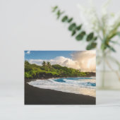 Waianapanapa Beach Briefkaart (Staand voorkant)