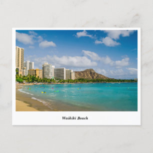 Waikiki Beach Briefkaart