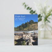 Waikiki Beach, Cape Diseption, Washington Briefkaart (Staand voorkant)