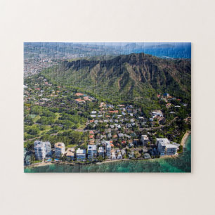 Waikiki Beach Hawaii Honolulu. Legpuzzel