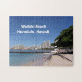 Waikiki Beach, Honolulu, Hawaii Legpuzzel (Horizontaal)