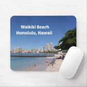 Waikiki Beach, Honolulu Muismat (Met muis)