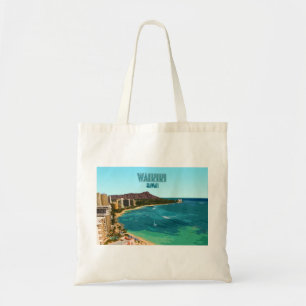 Waikiki Beach Honolulu Oahu Hawaii  Tote Bag