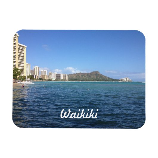 Waikiki Beach Magneet (Horizontaal)