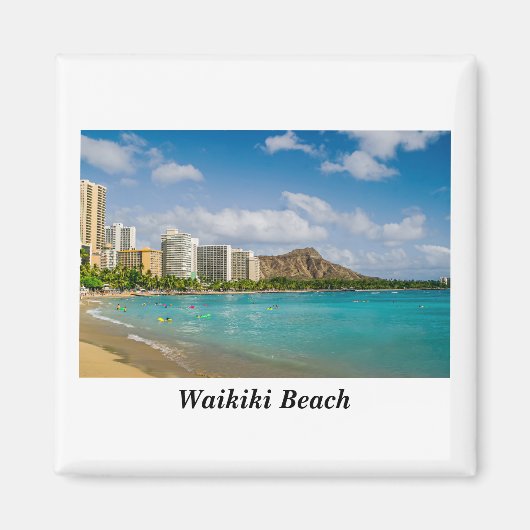 Waikiki Beach Magnet (Devant)