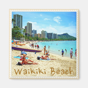 Waikiki Beach Magnet