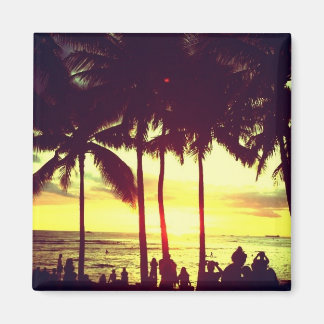 Waikiki Beach Sunset Magneet