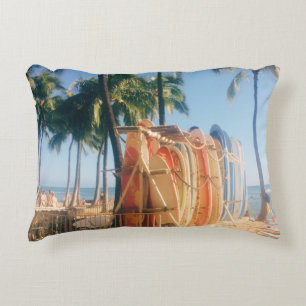 Waikiki Beach Surfboards Accent Kussen