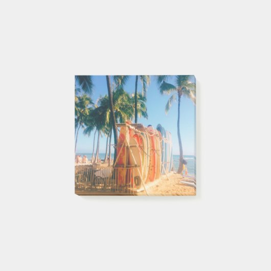 Waikiki Beach Surfboards Post-it® Notes (Voorkant)