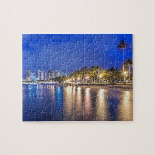 Waikiki City op Dawn Legpuzzel (Horizontaal)