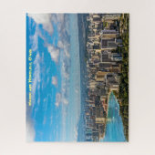 Waikiki en Honolulu Uitzicht Legpuzzel (Verticaal)