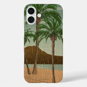 Waikiki  gestoord Briefkaart iPhone 16 Plus Hoesje