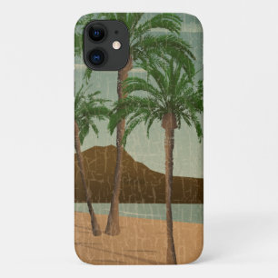 Waikiki  gestoord Briefkaart iPhone 11 Hoesje