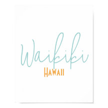 Waikiki Hawaï Souvenir