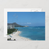 Waikiki Hawai'i Briefkaart (Voorkant / Achterkant)