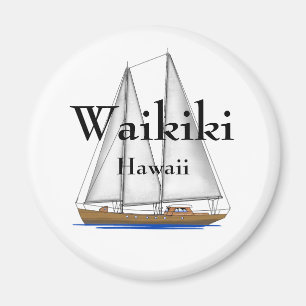 Waikiki Hawaii Magneet