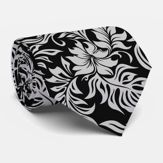 Waikiki Hibiscus Hawaiian Necktie Stropdas (Opgerold)
