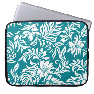 Waikiki Hibiscus Hawaiian Neopree Wetsuit Laptop Sleeve
