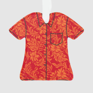 Waikiki Hibiscus Hawaiian Pareau Flora Aloha Shirt
