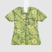 Waikiki Hibiscus Hawaiian Pareau Flora Aloha Shirt (devant)