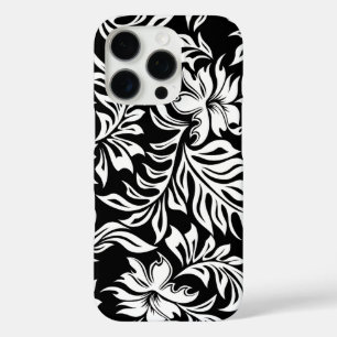 Waikiki Hibiscus Hawaiian Pareau Floral iPhone 16 Pro Hoesje