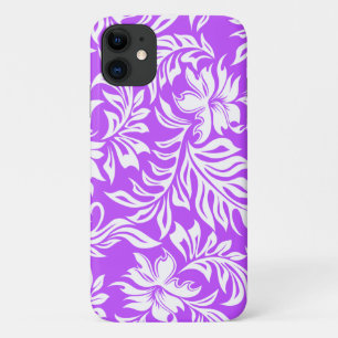 Waikiki Hibiscus Hawaiian Pareau Floral iPhone 11 Hoesje