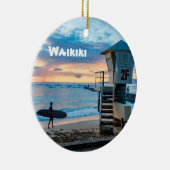 Waikiki O'ahu Keramisch Ornament (Rechts)