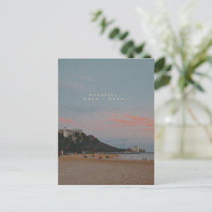 Waikiki Pastel Sunset Briefkaart