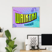 WAIKIKI-poster Poster (Thuiskantoor)