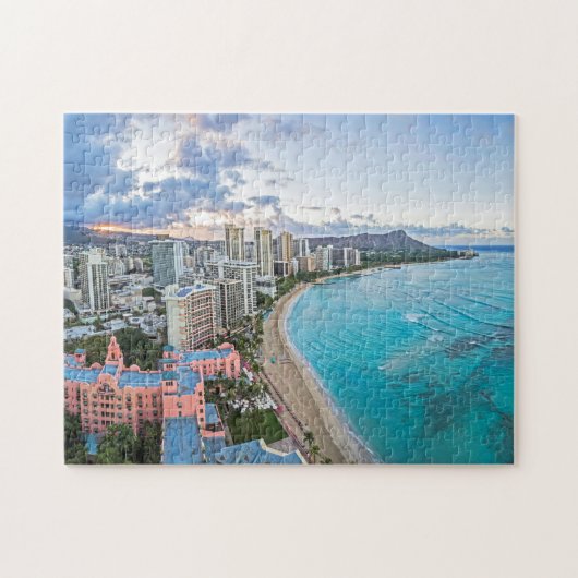 Waikiki Sunrise Jigsaw Puzzle (Horizontal)