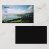 Waikiki uitzicht visitekaartje (Voorkant / Achterkant)