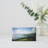 Waikiki uitzicht visitekaartje (Staand voorkant)