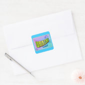 WAIKIKI VIERKANTE STICKER (Envelop)