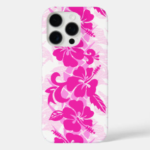 Waikoloa Hawaiian Hibiscus Floral roze iPhone 16 Pro Hoesje
