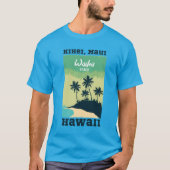 Wailea Beach Hawaii T-shirt (Voorkant)