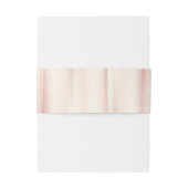 Wailea Waterverf minimalistische elegante strand b Uitnodigingen Wikkel (Achterkant Voorbeeld)