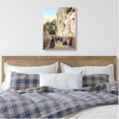 Wailing Wall | Gustav Bauernfeind | Canvas Afdruk (Insitu (Slaapkamer))