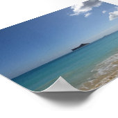 Waimanalo Beach Poster (Hoek)