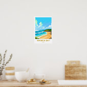 Waimea Bay Hawaii Reisprint Poster (Keuken)