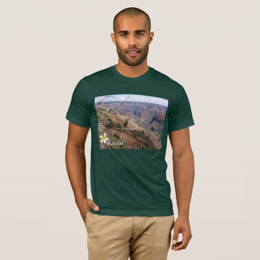 Waimea Canyon 1 T-shirt (Voorkant volledig)
