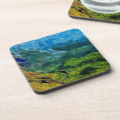 Waimea Canyon Abstracte impressionist Onderzetter (Linkerzijde)