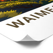 Waimea Canyon Hawaii Reisprint Poster (Hoek)