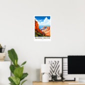 Waimea Canyon Hawaii Reisprint Poster (Thuiskantoor)